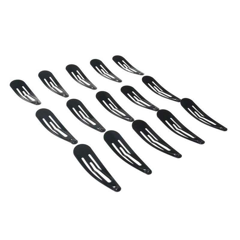 PIDOUDOU 120 Pack 2 Inch Black Color Barrettes Women Metal Snap Hair Clips Accessories - Image 2